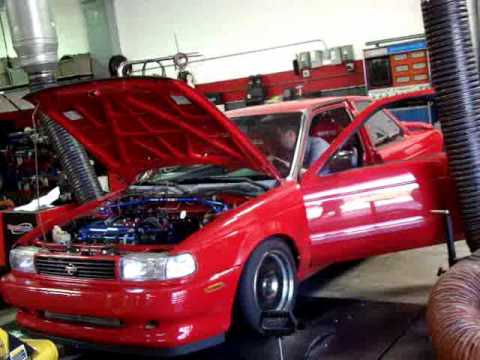1993 Nissan Sentra SE-R Dyno Pulls - YouTube 1993 Nissan Sentra SE-R Dyno Pulls - YouTube