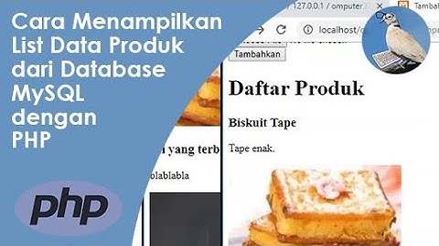 Cara Menampilkan List Data Produk dari Database MySQL dengan PHP