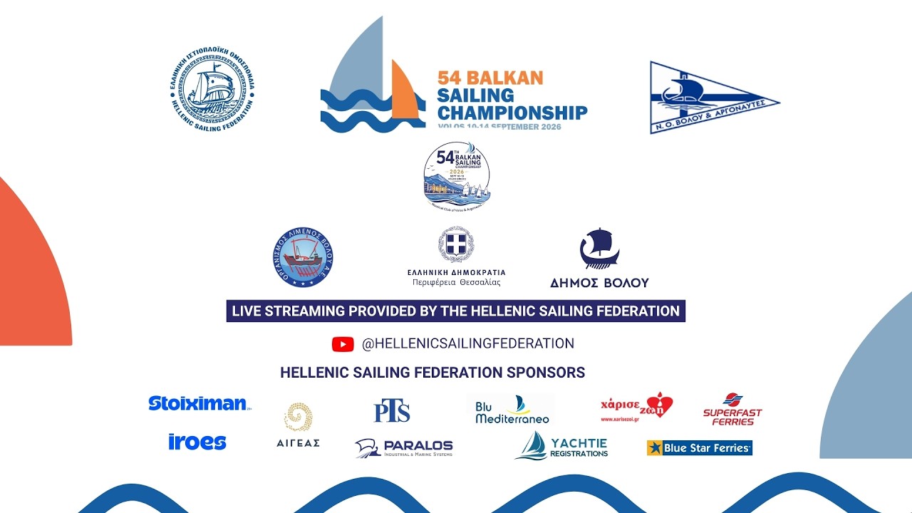 ⁣ILCA 4 & 6 Day 2 - 54th Balkan Sailing Championship