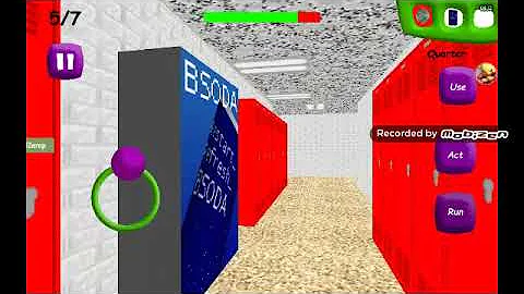 Baldi's basics  game play I solved the 3rd question (mod)