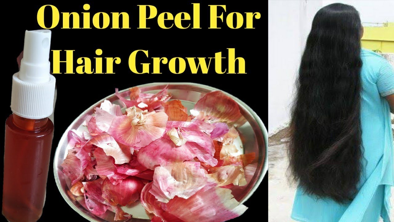 onion peel for healthy hair growth you will never throw away onion