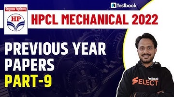 HPCL Mechanical Exam 2022 | Previous year Paper Part-9 | Jitendra Sir