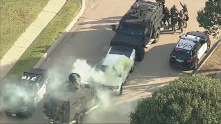 Suspect In Custody After  Fort Worth Police Chase Leads To SWAT Standoff In Subdivision