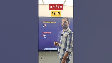 2³ is NOTHING! 😱 See What ³2 Does! || Exponents Are Baby Stuff. Tetration is NEXT LEVEL! 😳 #shorts