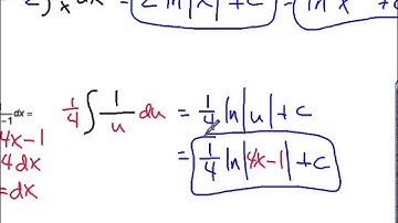 5 2 Integrating with Natural Logs