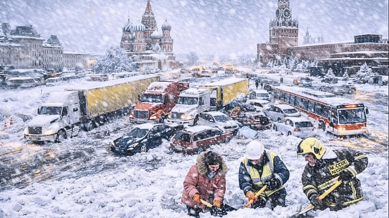 CHAOS in Europe! Extreme Snow Shuts Down Germany, Netherlands and France Completely