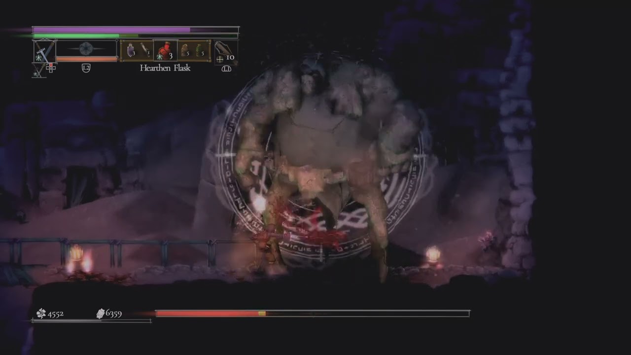 Salt and Sacrifice - The Nameless Terramancer (Mage Boss) - PS5