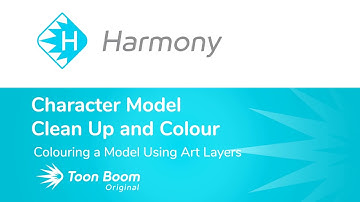 How to Colour a Model Using Art Layers in Harmony