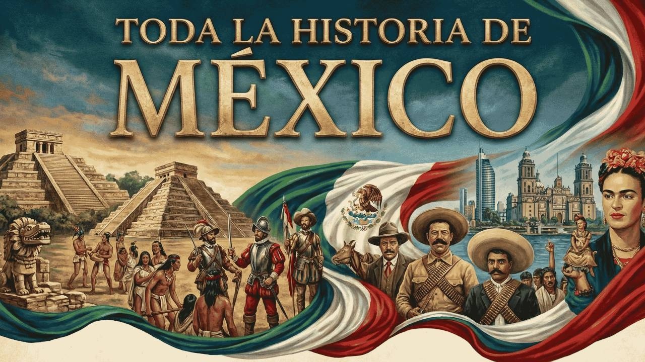 HISTORIA DE MÉXICO EN UNA HORA | DOCUMENTAL PARA DORMIR