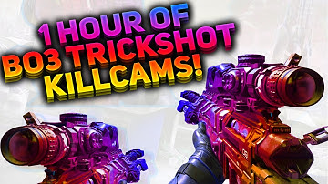 1 HOUR OF BO3 TRICKSHOT KILLCAMS!!!