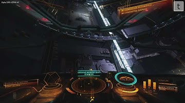 Elite Dangerous Alpha 3 Port Zelada Station Internal Look/Listen