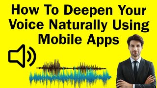 How To Deepen Your Voice Naturally Using Mobile Apps | Easy Tutorial screenshot 5