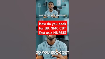 How do you book for UK NMC CBT Test as a NURSE? #uknurses #uknursing #nursetraining #qualifiednurse
