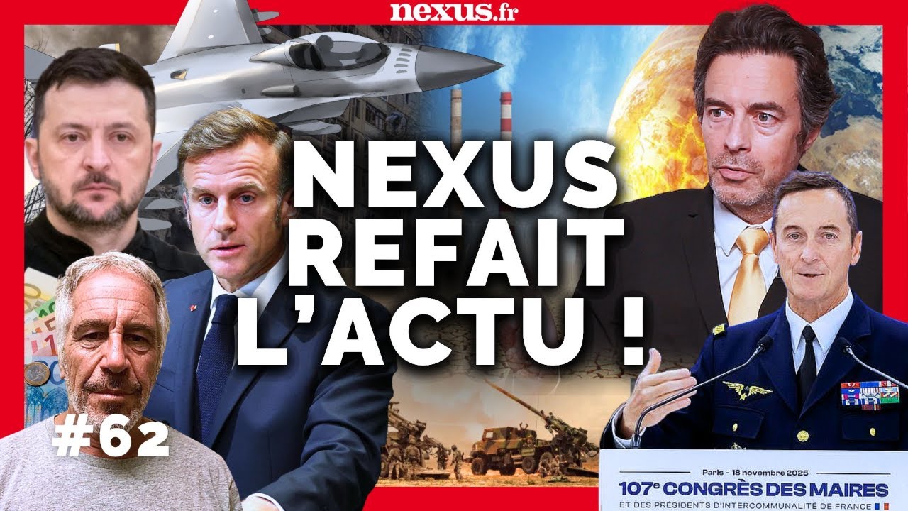 NRA#62 : Rafales en Ukraine, Géoingénierie en Iran, Guerre France/Russie ?, Epstein...
