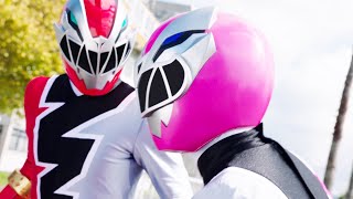 The Red and Pink Rangers Work Together 🦖 Dino Fury Season 2 ⚡ Power Rangers Kids ⚡ Action for Kids