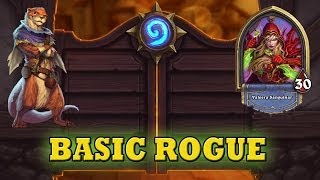 Hearthstone Deck Guide - Starter Rogue (Basic Cards Only)