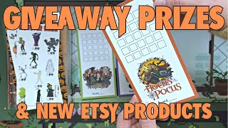 Instagram Giveaway Prizes & New Etsy Products!!