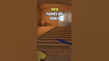THE BEST RAMP FLASH ON MIRAGE  #cs2 #shorts #gaming #counterstrike