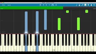 Bandito - twenty one pilots - Piano Tutorial - Synthesia 80% Speed