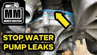 How to Replace Timing Cover & Water Pump Gaskets F150