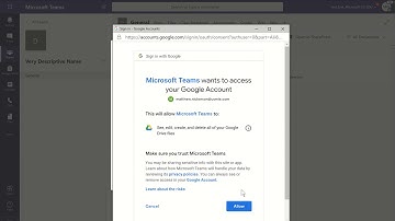 4 Add Google Drive to your Microsoft Teams Class