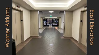 Dark O&W Elevators at Warner Atriums (East) in Woodland Hills, CA