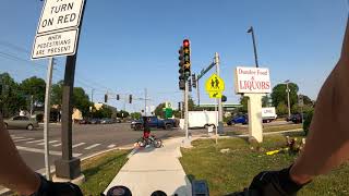 Northbrook / Prospect Heights Evening Ride | June 8, 2023 | Wheeling, IL | GoPro 4K60 Road Bike Cam