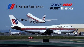 United Airlines Boeing 747-100 Fleet History (1970-1999)