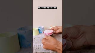 Make Pot Making With Plaster Of Paris With Silicone Mold Tutorial Video