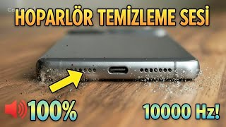 Hoparlör Temizleme Sesi (Su&Toz)