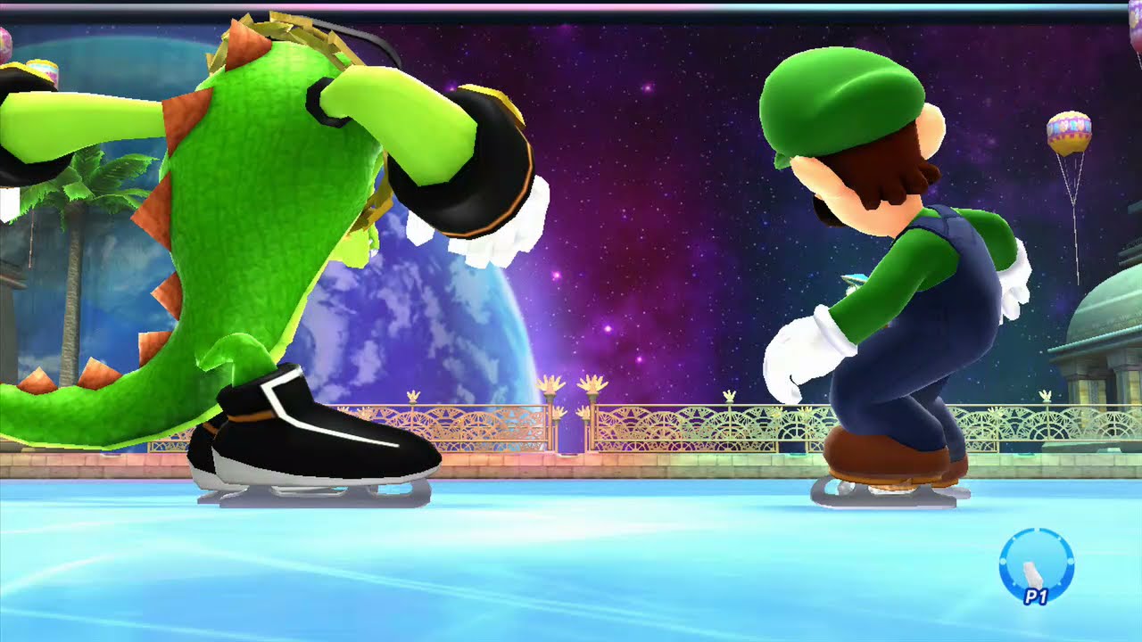 Mario and Sonic at the Sochi 2014 Olympic Winter Games- Figure Skating Spectacular!