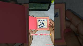 Cutest Card Ever🎨🫶|Cutest Paper Craft Ideas|#diy #art #craft #shortsfeed #love #cute #yt #viral