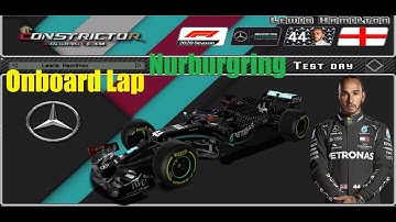 Mercedes Benz F1 W11 Lewis Hamilton Nurburgring Onboard Lap F1 Challenge 99-02 Mod F1 Challenge 2020