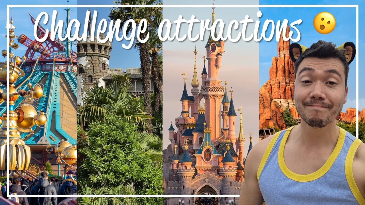 TOUTES LES ATTRACTIONS DU PARC DISNEYLAND EN UN SEUL JOUR ǀ Vlog Challenge Disneyland Paris