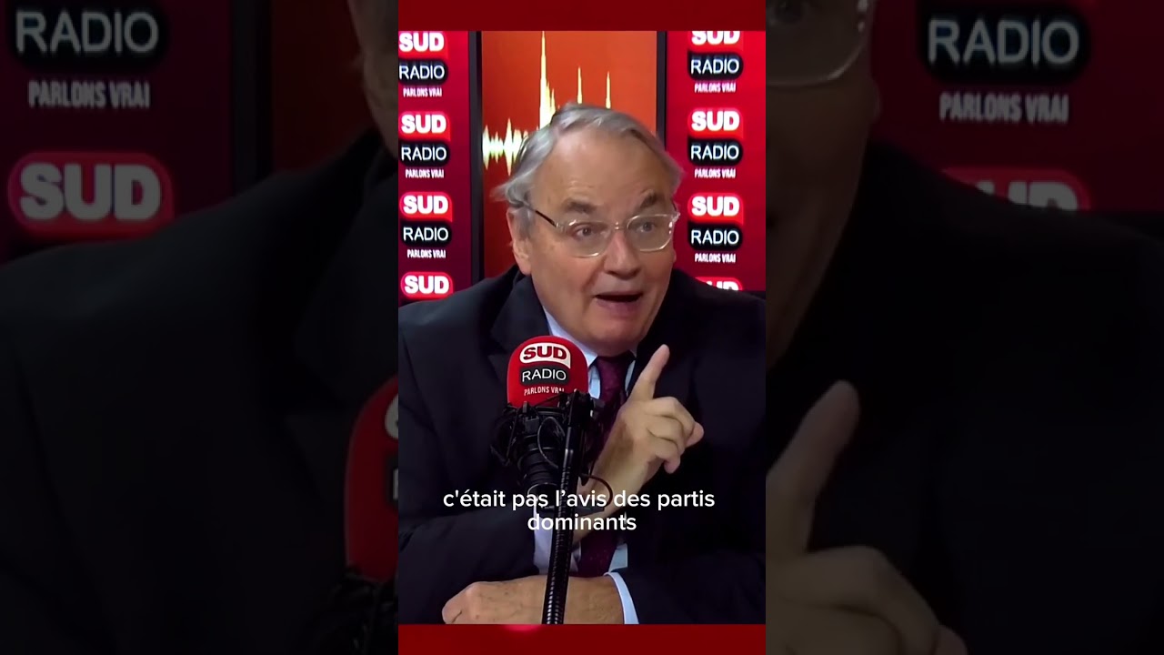 ?️Jean-Louis Bourlanges était l'invité politique de Jean-Jacques Bourdin