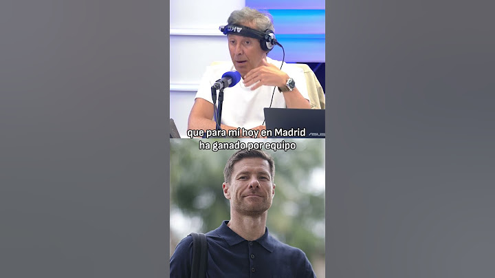 Paco González se rinde a Xabi Alonso: "Es muy bueno" | El Partidazo de COPE