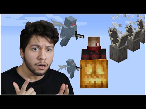 ماين كرافت بس عندك بلوكة وحدة لكن هاردكور النهاية