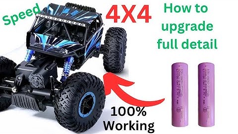 How to upgrade rock crawler speed |full detail| in hindi
