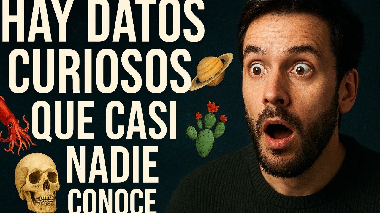 1 HORA de DATOS CURIOSOS que no SABÍAS Y TE VOLARÁN LA CABEZA!! - YouTube