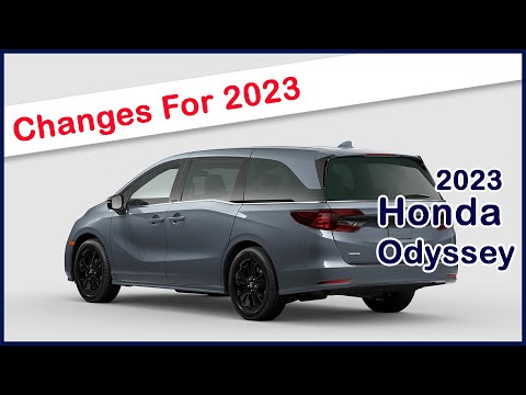 The 2023 Honda Odyssey Will FEATURE These THREE Changes - YouTube