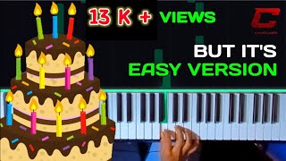 Master ‘Happy Birthday’ in Piano very quickly! 🎹🎉