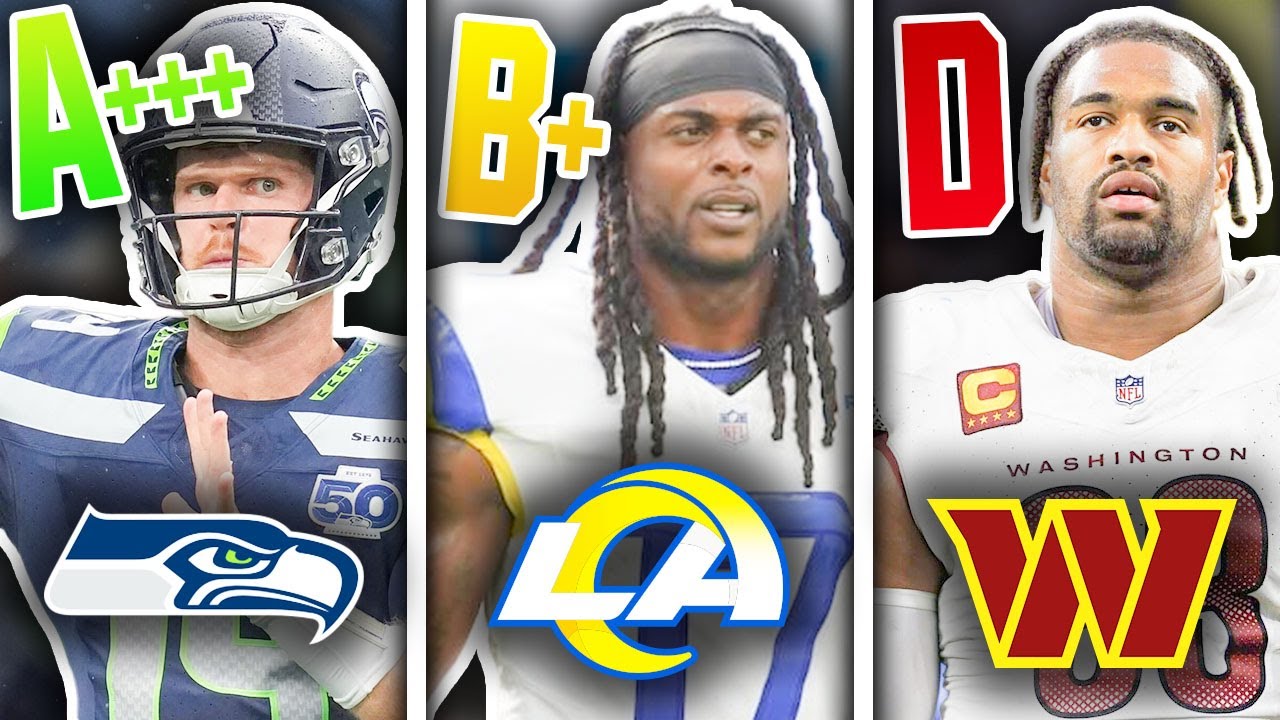 Переоценка 20 крупнейших подписаний свободных агентов НФЛ в сезоне 2025 года.