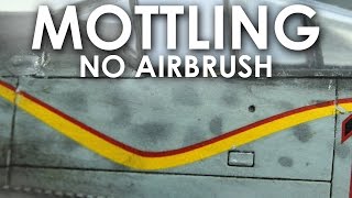 Painting Mottling Without an Airbrush