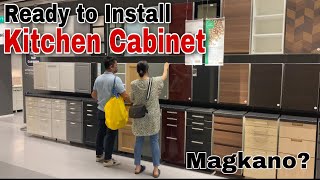 Ready to install cabinet magkano at canvass na rin tayo ng iba pang gamit sa bahay