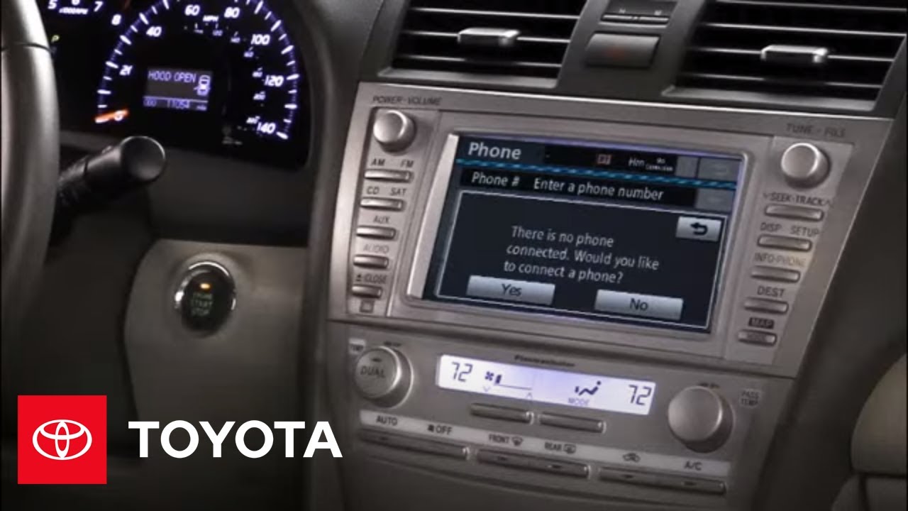 2010 Camry How-To: Bluetooth® Phone | Toyota - YouTube