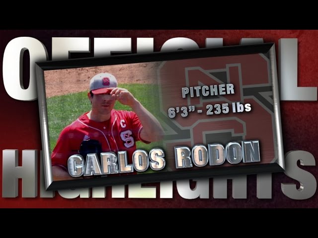 Carlos Rodon  Official College Highlights from NC State 