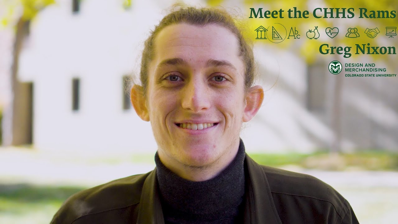 Meet the CHHS Rams | Design and Merchandising's Greg Nixon