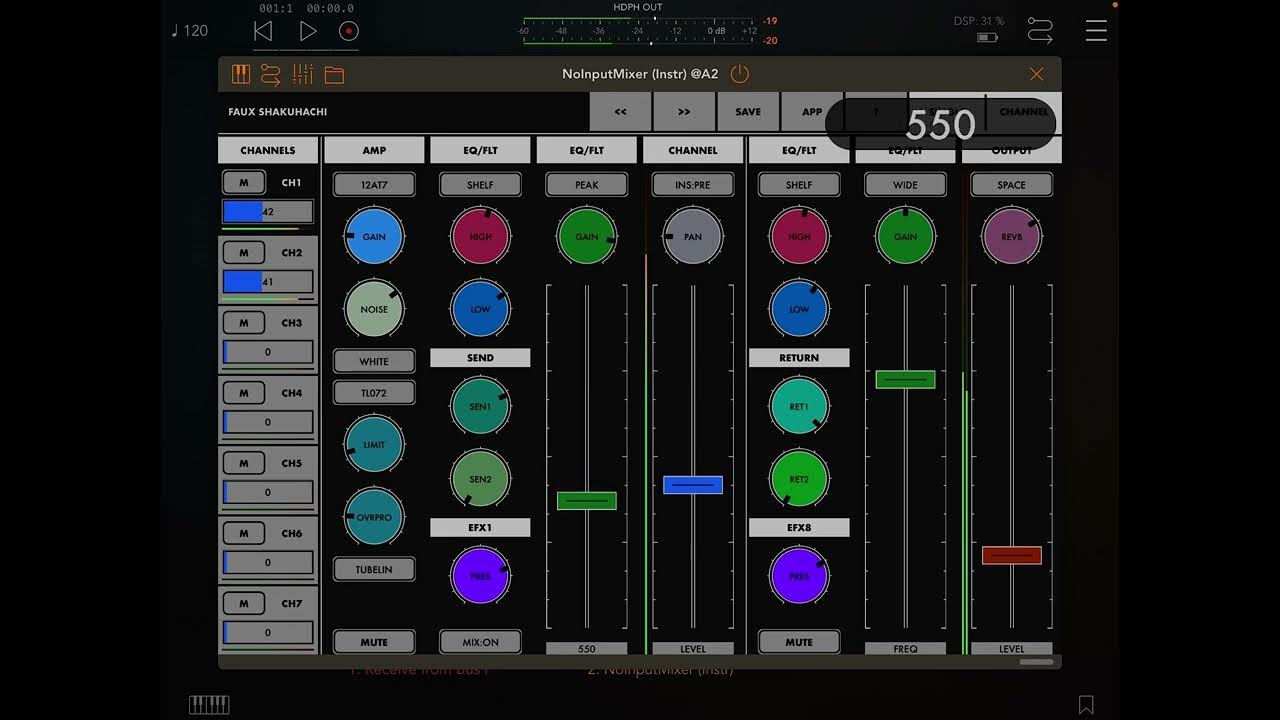 No Input Mixer app first patch YouTube