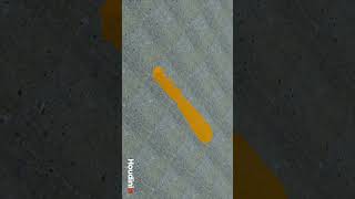 Learning Houdini Day 015 : Paint Smearing #motiondesign #houdini #3d #animation #vfx  #3drender