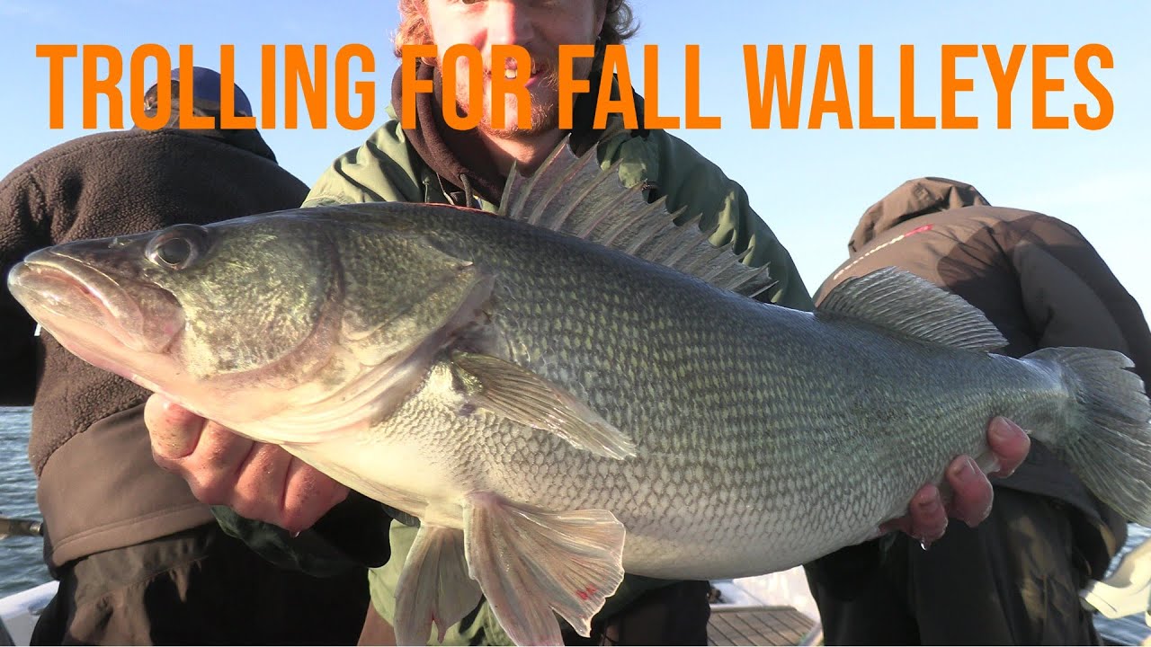 Trolling for Fall Walleyes on Lake Oahe